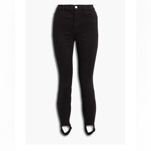 Brand New FRAME
Le Pixie Ali high-rise stirrup skinny jeans